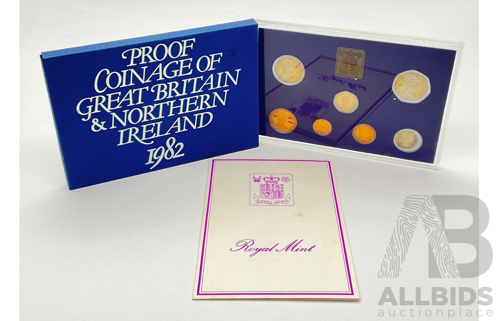 1982 Royal Mint Proof set.