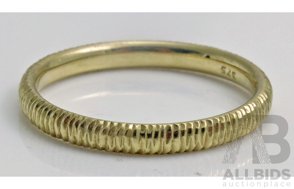 Italian 9ct Gold Ring