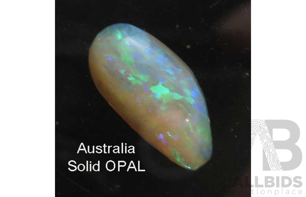 Australia: Solid White Opal