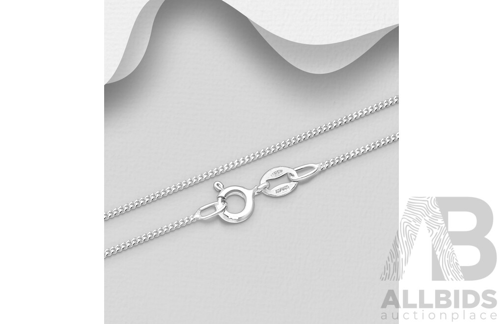 Italian Sterling Silver Chains (x10)