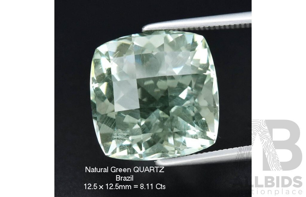 Natural Green QUARTZ - also knowns as Green Amethyst