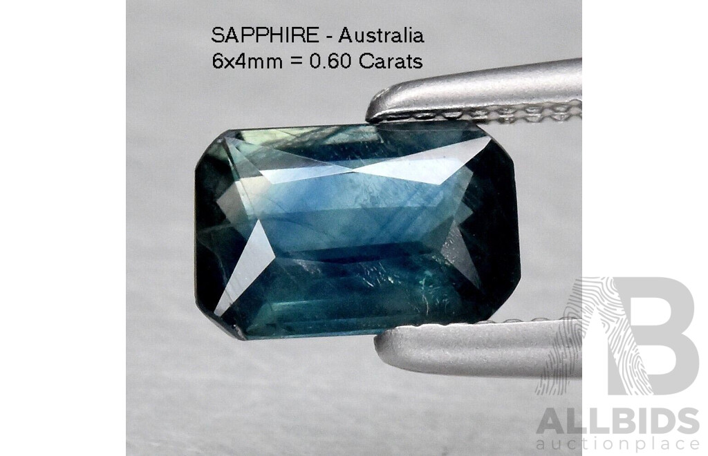 SAPPHIRE: Australian: Green-Blue
