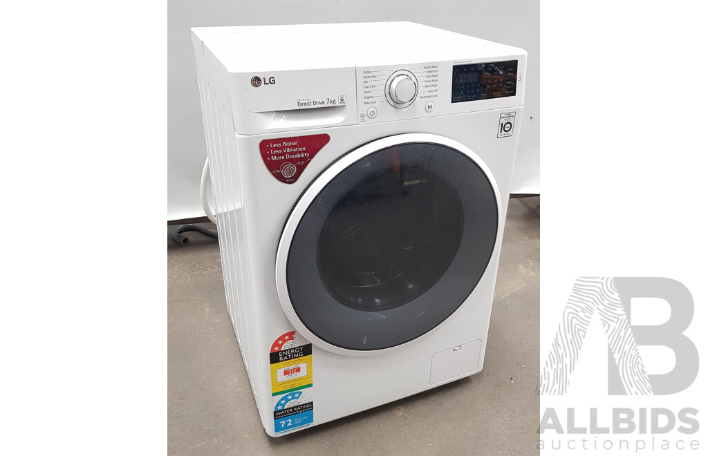 LG 7kg Front Loader Washing Machine