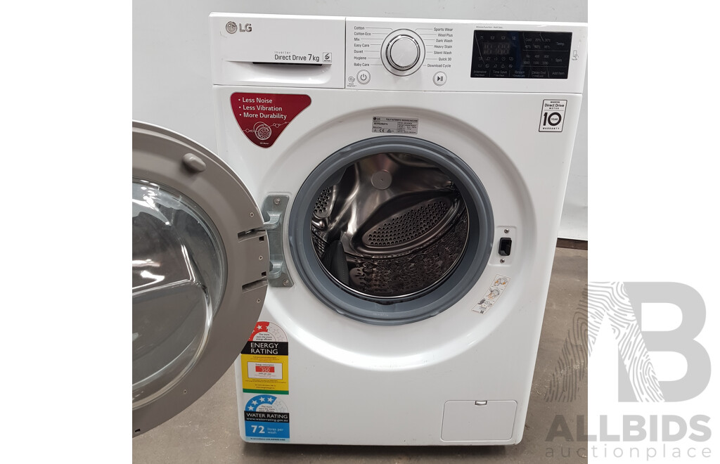 LG 7kg Front Loader Washing Machine