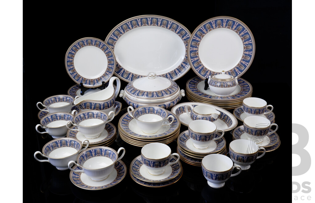 Wedgwood 57 Piece Dinner Service for Six in Beresford Pattern