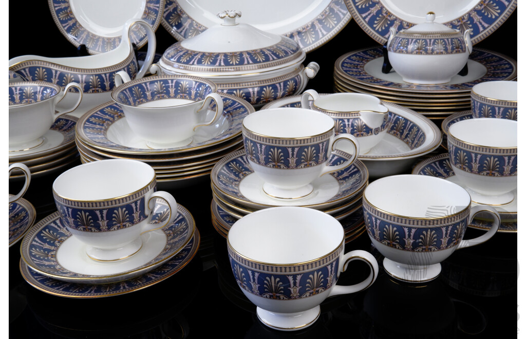 Wedgwood 57 Piece Dinner Service for Six in Beresford Pattern