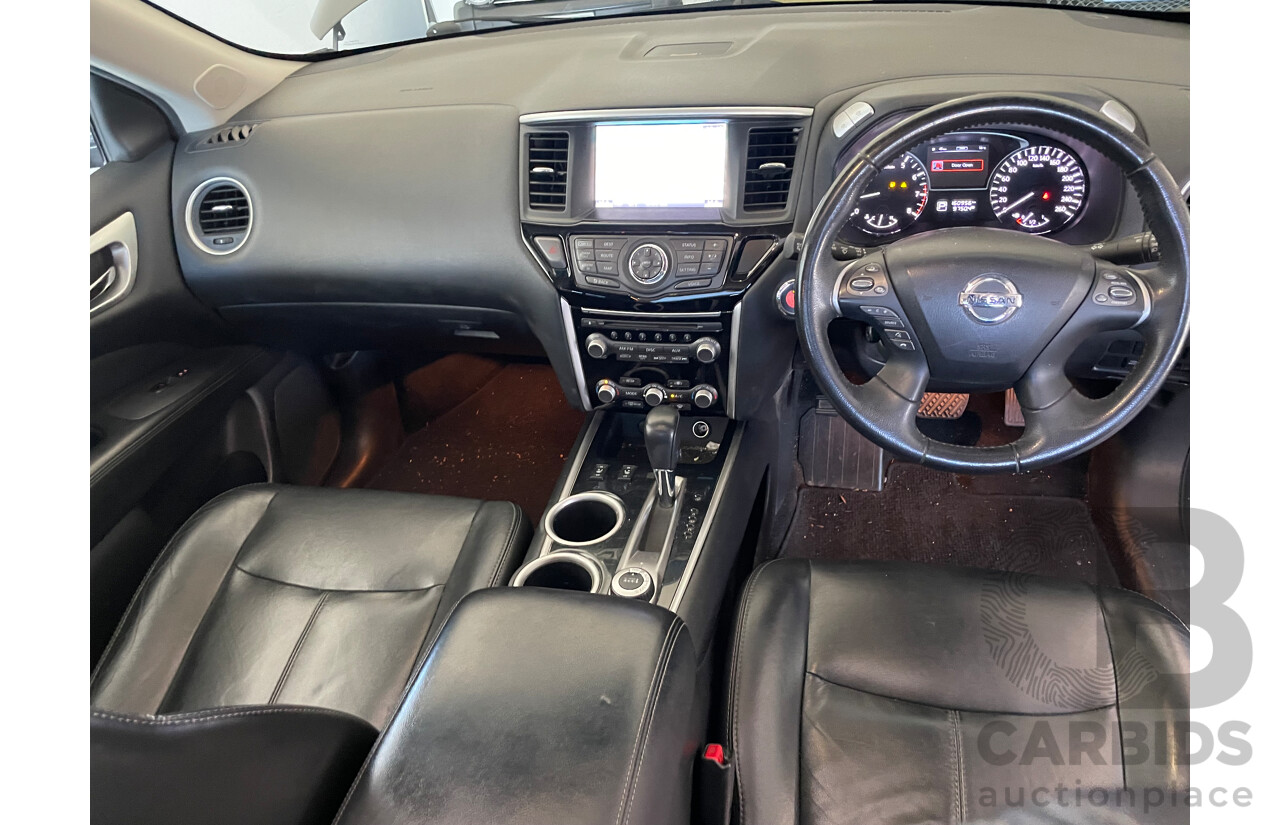 07/2014 Nissan Pathfinder ST-L (4x4) R52 4d Wagon Grey 3.5L