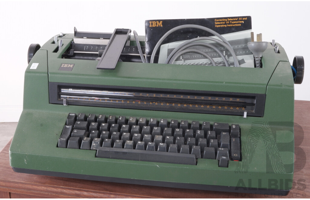 Vintage IBM Selectric Typewriter
