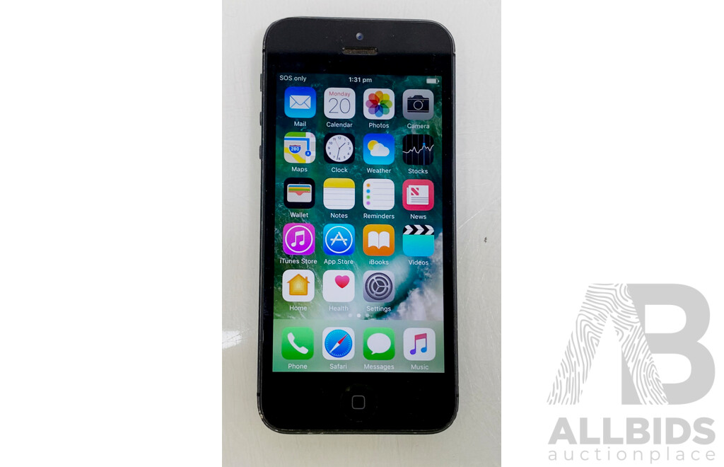 Apple (A1429) 4-Inch LTE 32GB IPhone 5 (Black-Slate)