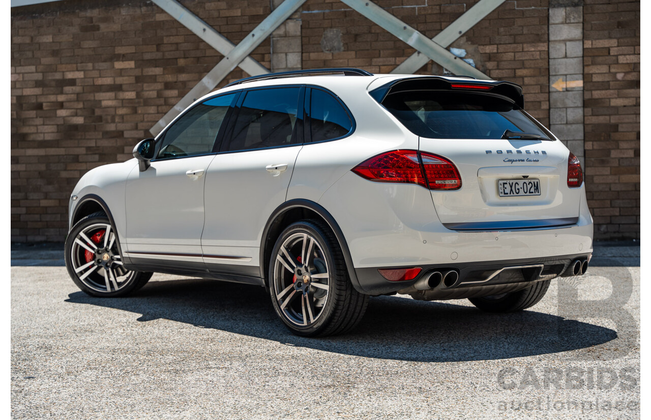 3/2011 Porsche Cayenne Turbo Series 2 (4x4) 4d Wagon White Twin Turbo V8 4.8L