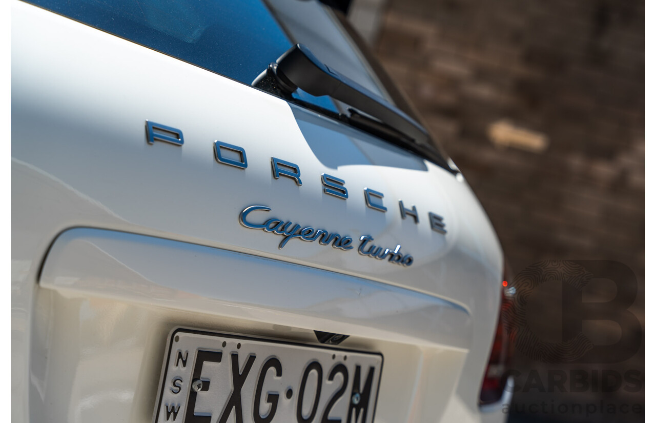 3/2011 Porsche Cayenne Turbo Series 2 (4x4) 4d Wagon White Twin Turbo V8 4.8L