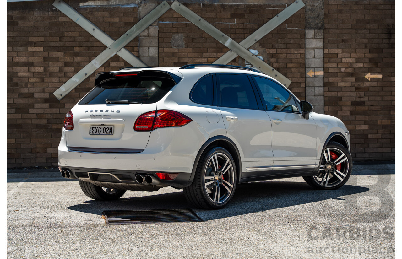 3/2011 Porsche Cayenne Turbo Series 2 (4x4) 4d Wagon White Twin Turbo V8 4.8L
