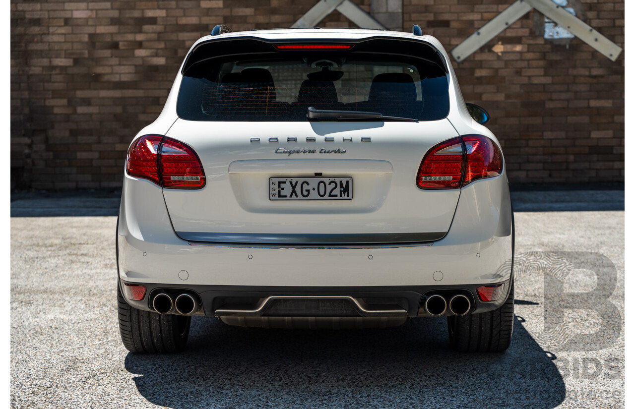 3/2011 Porsche Cayenne Turbo Series 2 (4x4) 4d Wagon White Twin Turbo V8 4.8L