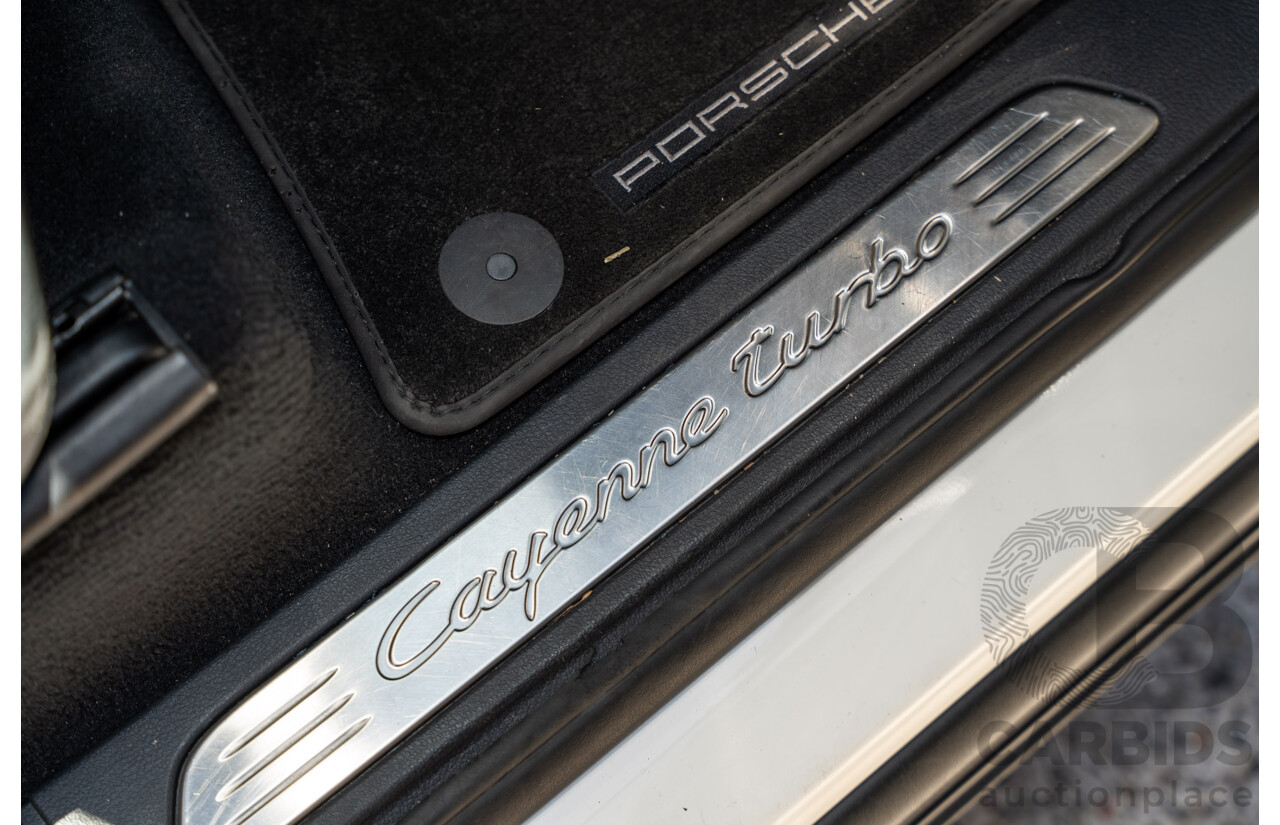 3/2011 Porsche Cayenne Turbo Series 2 (4x4) 4d Wagon White Twin Turbo V8 4.8L
