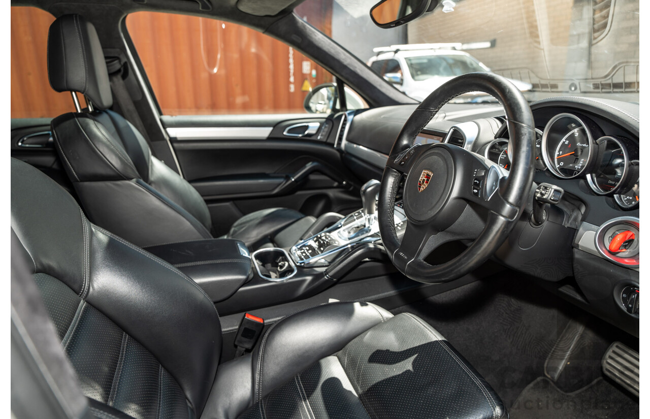 3/2011 Porsche Cayenne Turbo Series 2 (4x4) 4d Wagon White Twin Turbo V8 4.8L