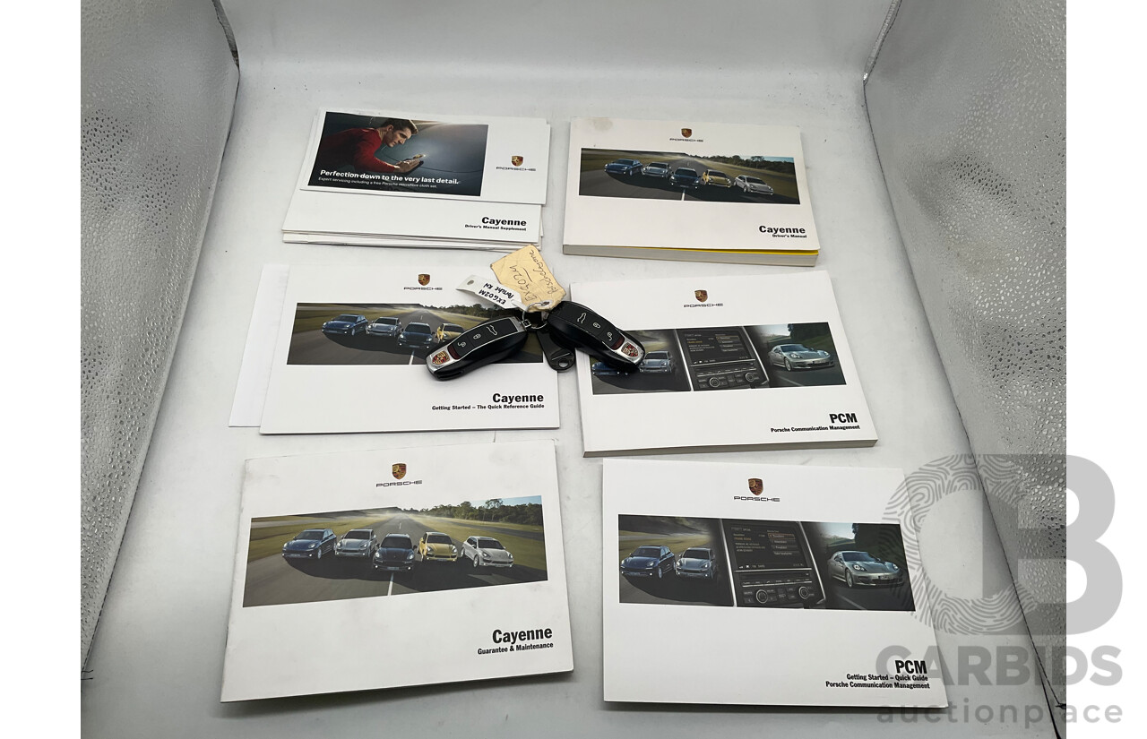 3/2011 Porsche Cayenne Turbo Series 2 (4x4) 4d Wagon White Twin Turbo V8 4.8L