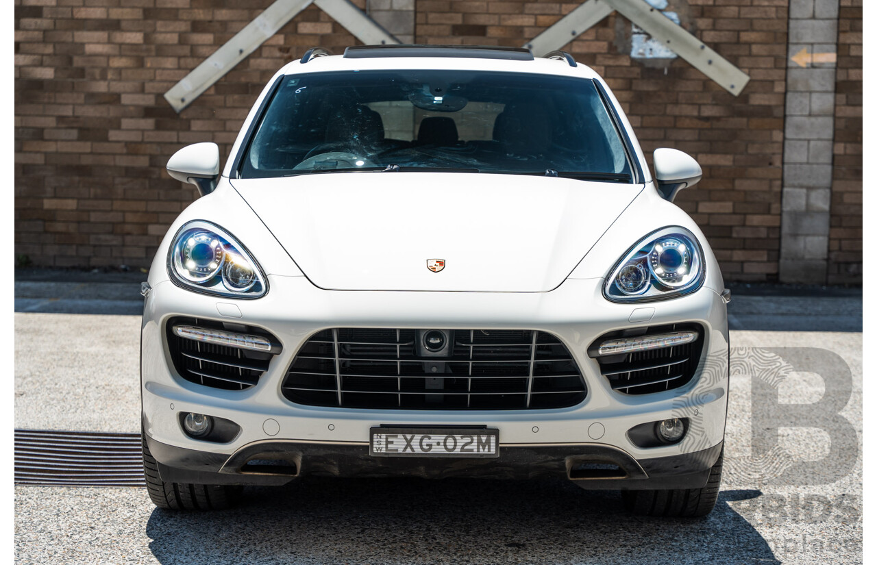 3/2011 Porsche Cayenne Turbo Series 2 (4x4) 4d Wagon White Twin Turbo V8 4.8L