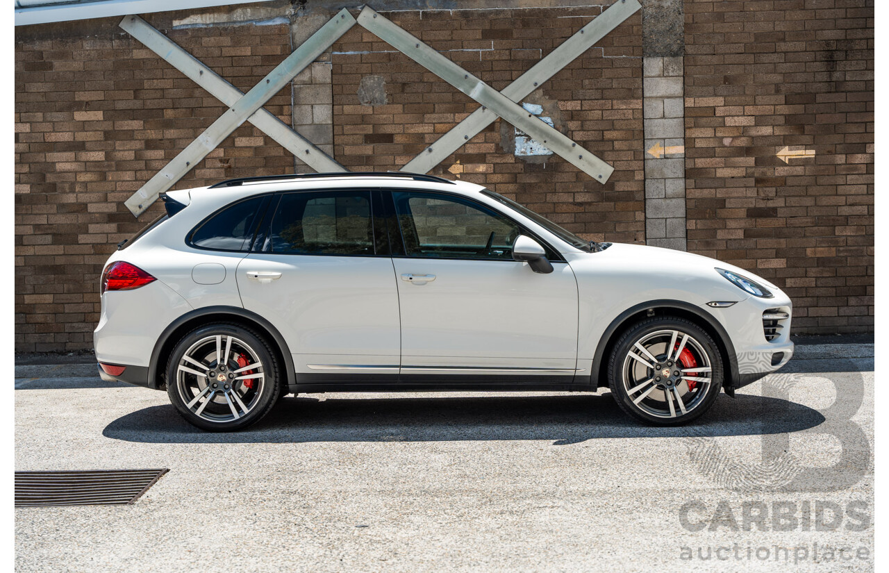 3/2011 Porsche Cayenne Turbo Series 2 (4x4) 4d Wagon White Twin Turbo V8 4.8L