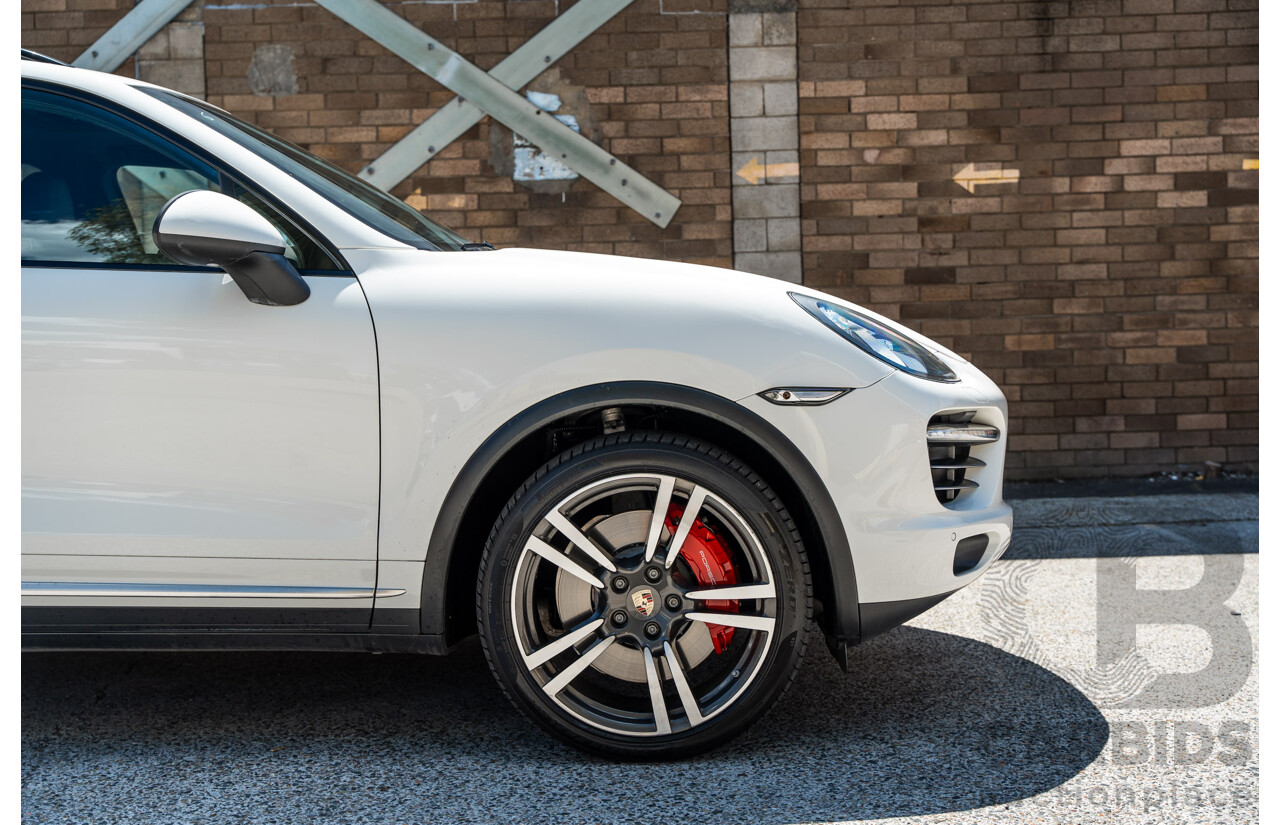 3/2011 Porsche Cayenne Turbo Series 2 (4x4) 4d Wagon White Twin Turbo V8 4.8L