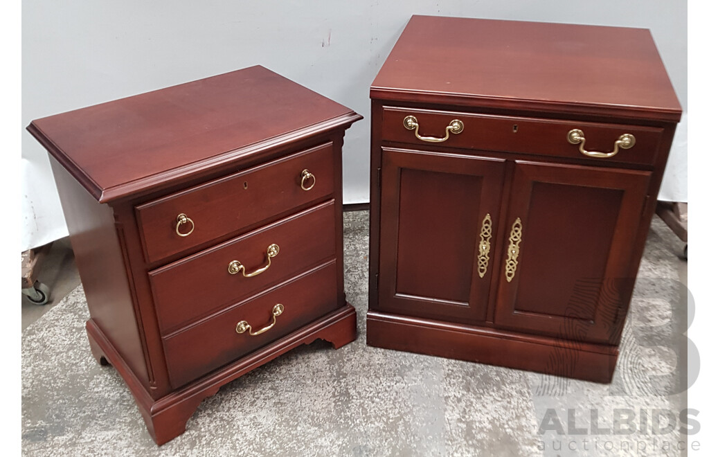 Drexel Heritage Bedside Table And - Lot 1496286 | ALLBIDS