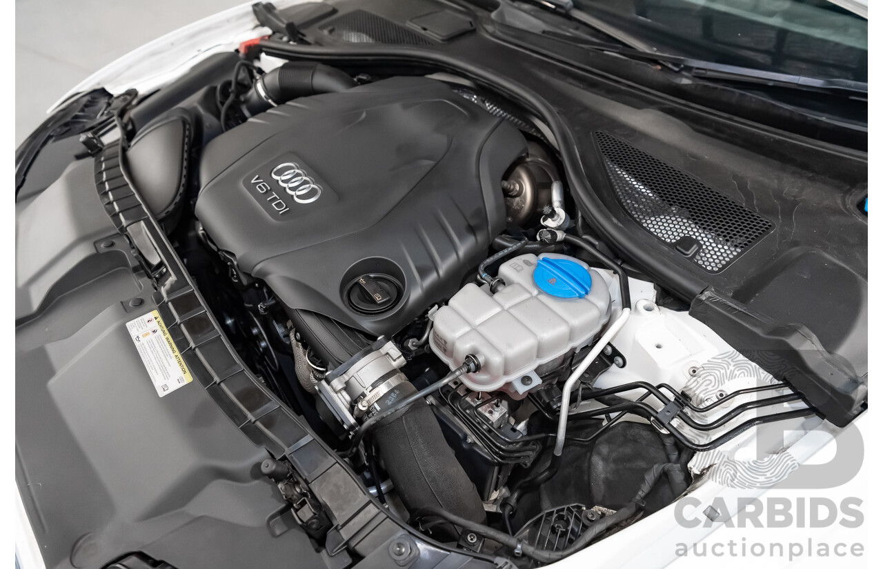 4/2013 Audi A6 Allroad Quattro (AWD) LE 4GH 4d Wagon Ibis White Turbo Diesel V6 3.0L