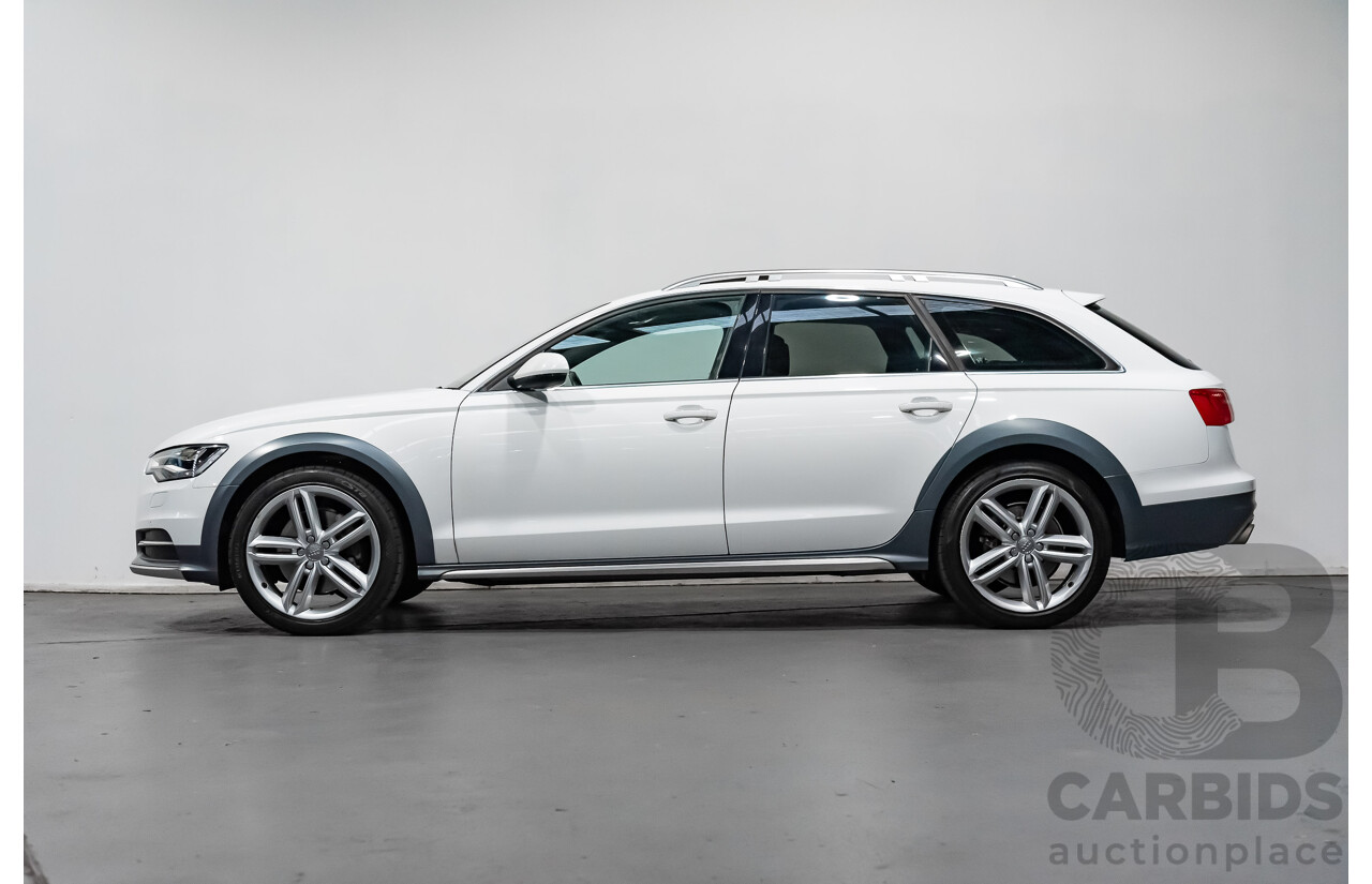 4/2013 Audi A6 Allroad Quattro (AWD) LE 4GH 4d Wagon Ibis White Turbo Diesel V6 3.0L