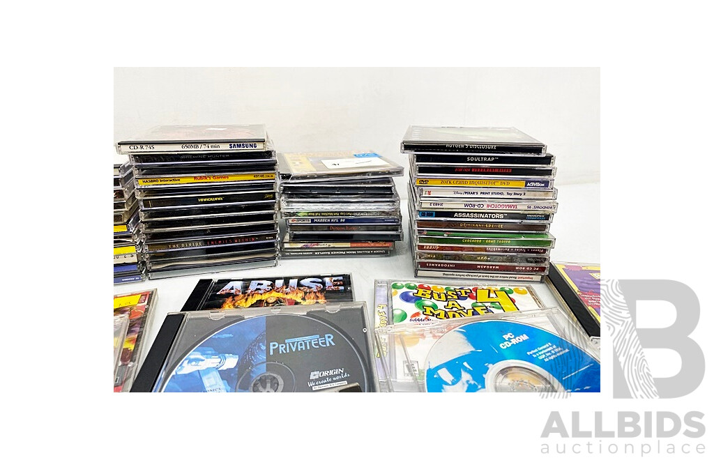 Assorted Lot of Vintage Video Game Discs