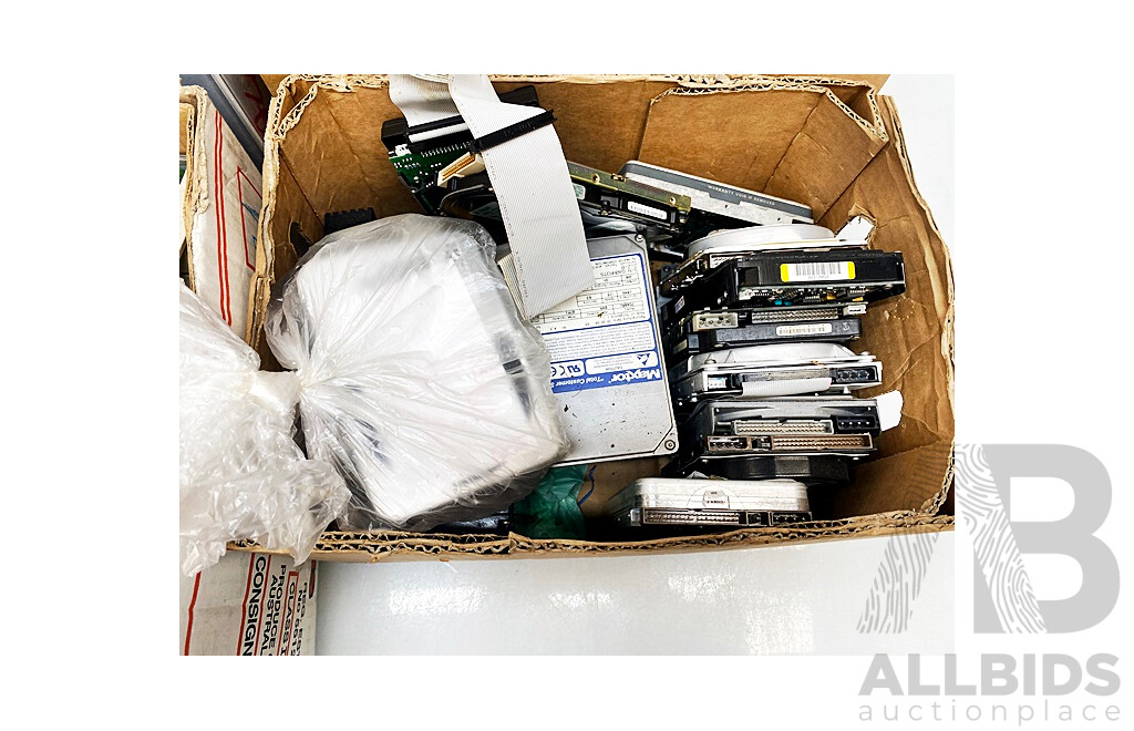 Assorted Lot of Electronics/PCB/Hard Drives