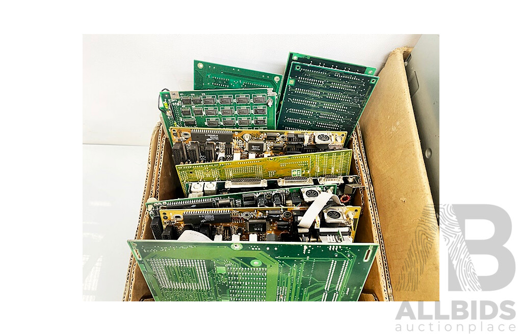 Assorted Lot of Electronics/Motherboards/Disk Readers