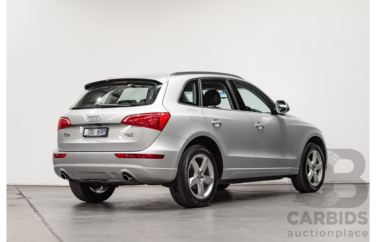 10/2012 Audi Q5 2.0 TFSI Quattro (AWD) 8R MY12 4d Wagon Arctic Silver Metallic Turbo 2.0L