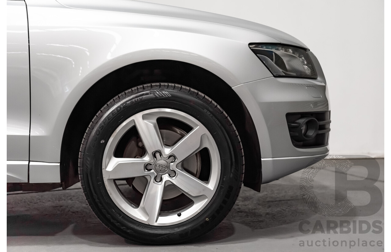 10/2012 Audi Q5 2.0 TFSI Quattro (AWD) 8R MY12 4d Wagon Arctic Silver Metallic Turbo 2.0L