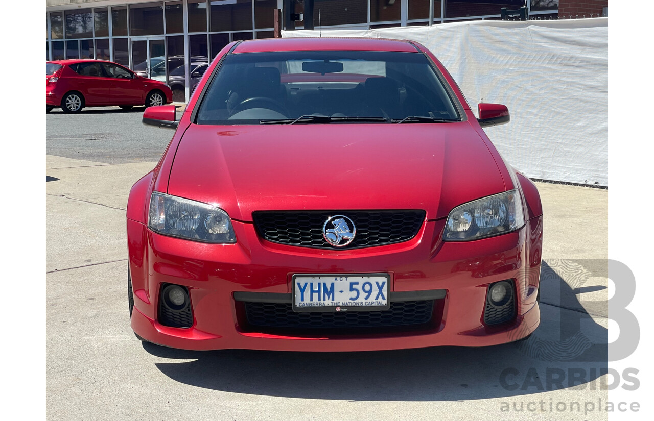 4/2011 Holden Commodore SV6 VE II 4d Sedan Red 3.6L