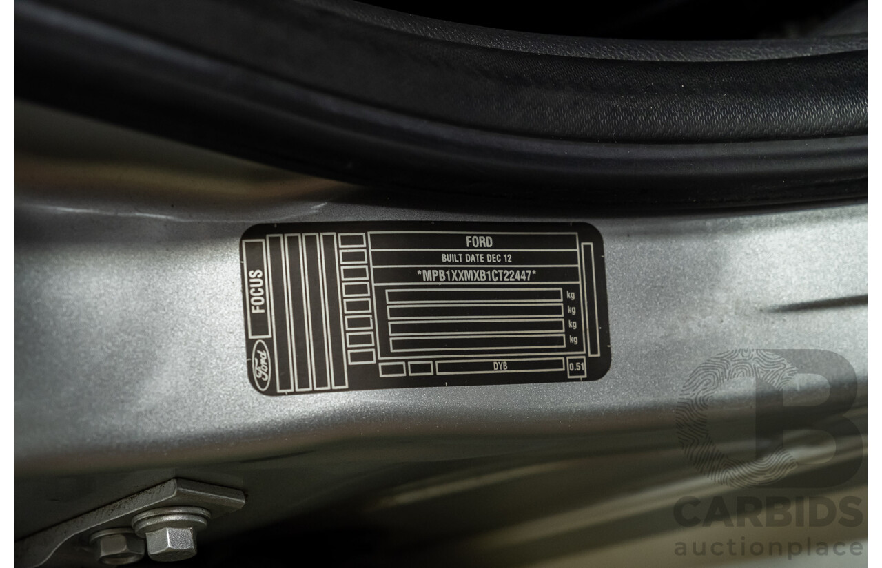1/2013 Ford Focus Sport TDCi LW MK2 5d Hatchback Silver Turbo Diesel 2.0L