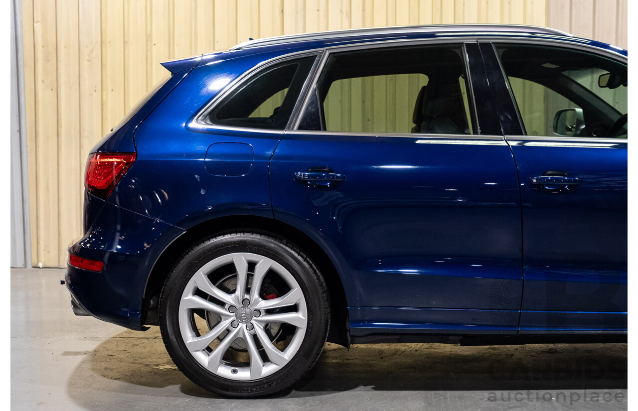 10/2013 Audi SQ5 3.0 TDI Quattro (AWD) 8R MY14 5d Wagon Blue Metallic Turbo Diesel V6 3.0L