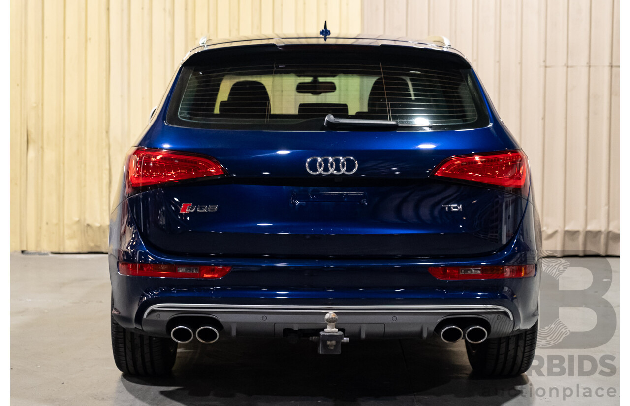 10/2013 Audi SQ5 3.0 TDI Quattro (AWD) 8R MY14 5d Wagon Blue Metallic Turbo Diesel V6 3.0L