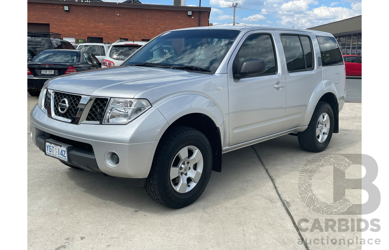 7/2006 Nissan Pathfinder ST (4x4) R51 4d Wagon Silver 4.0L