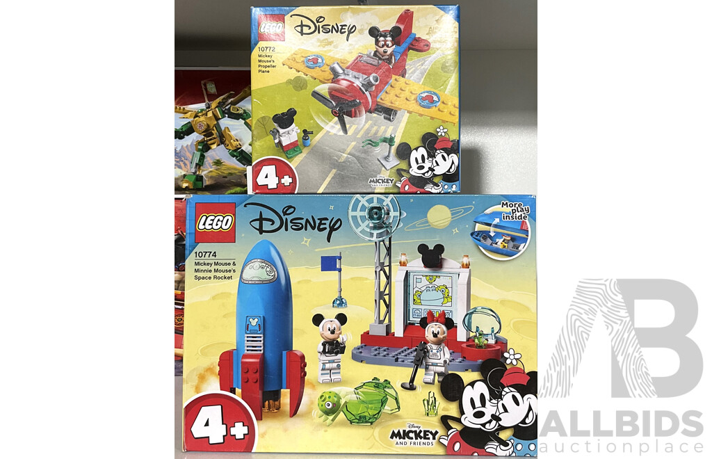 Two LEGO Disney Box Sets 10774 + 10772