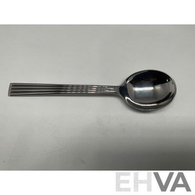 Grosvenor Silver Plate 55 Piece Cutlery Set in Box
