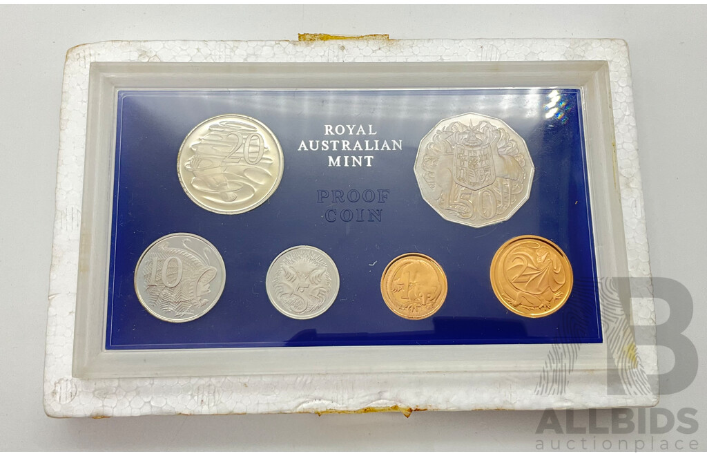 Australian RAM 1969 Proof Coin Set