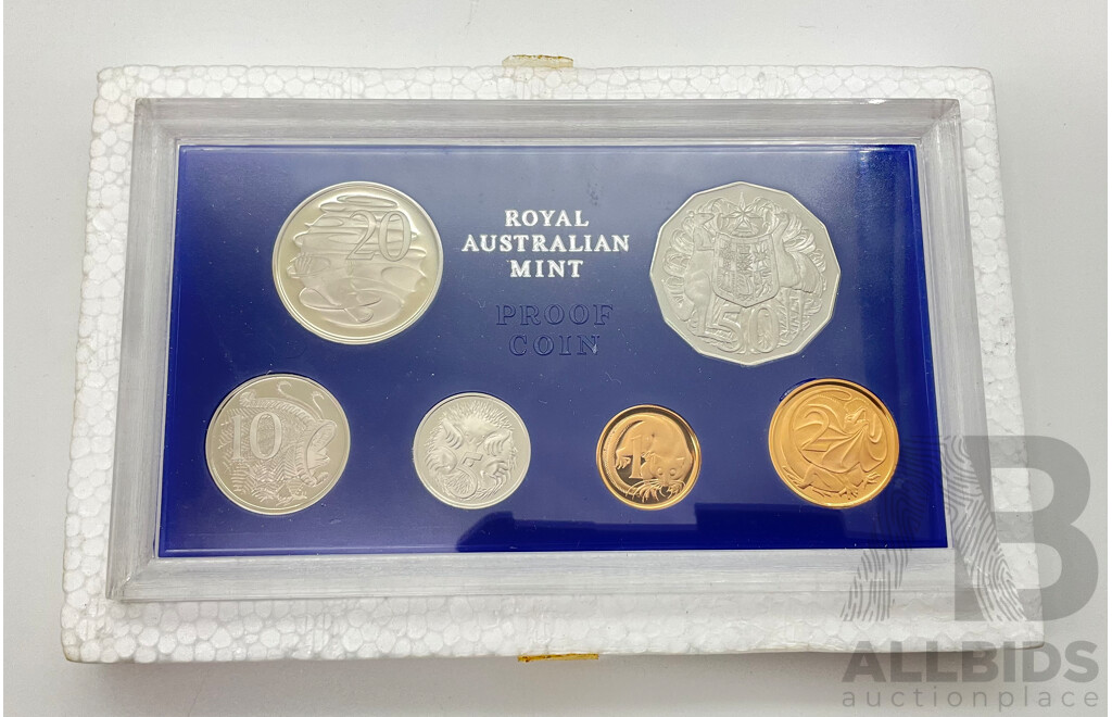 Australian RAM 1972 Proof Coin Set
