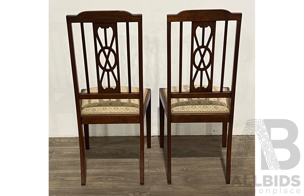 4-Piece Antique Chair Set