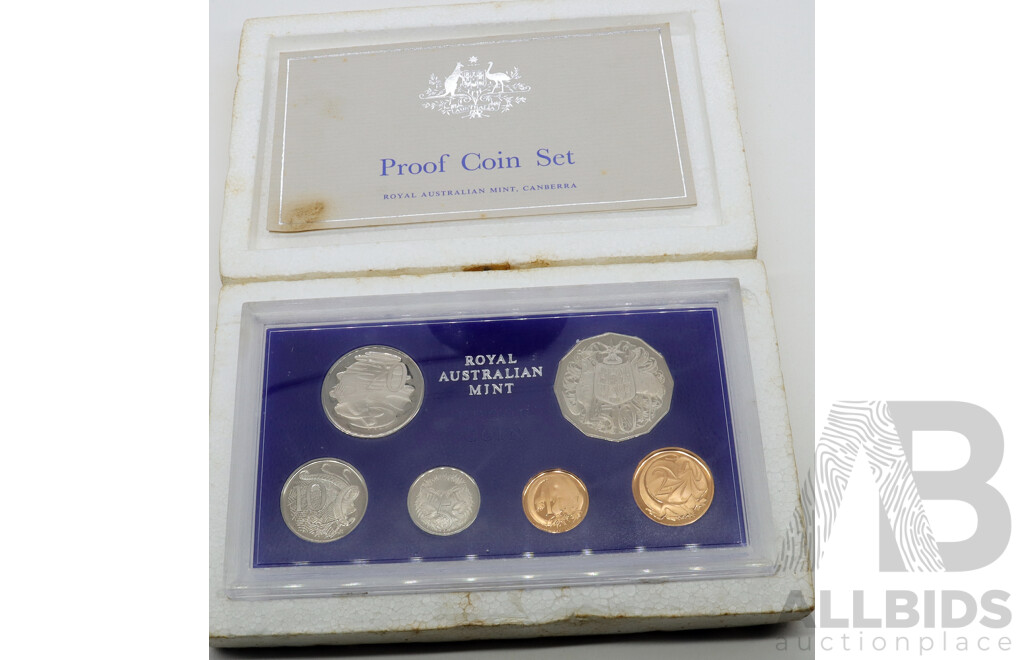 Australian RAM 1974 Proof Coin Set