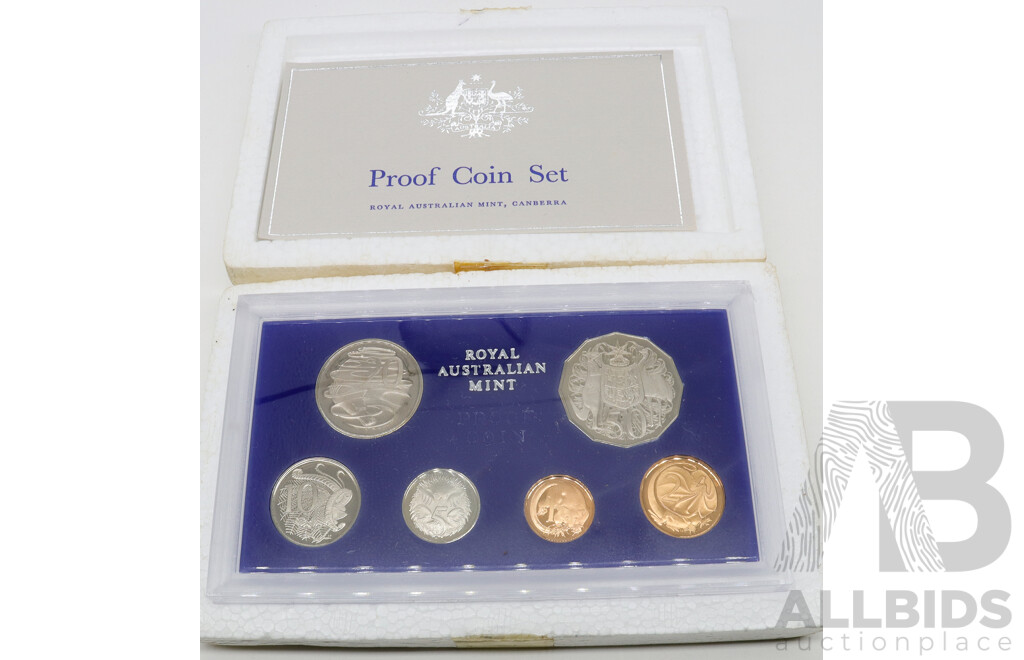 Australian RAM 1975 Proof Coin Set
