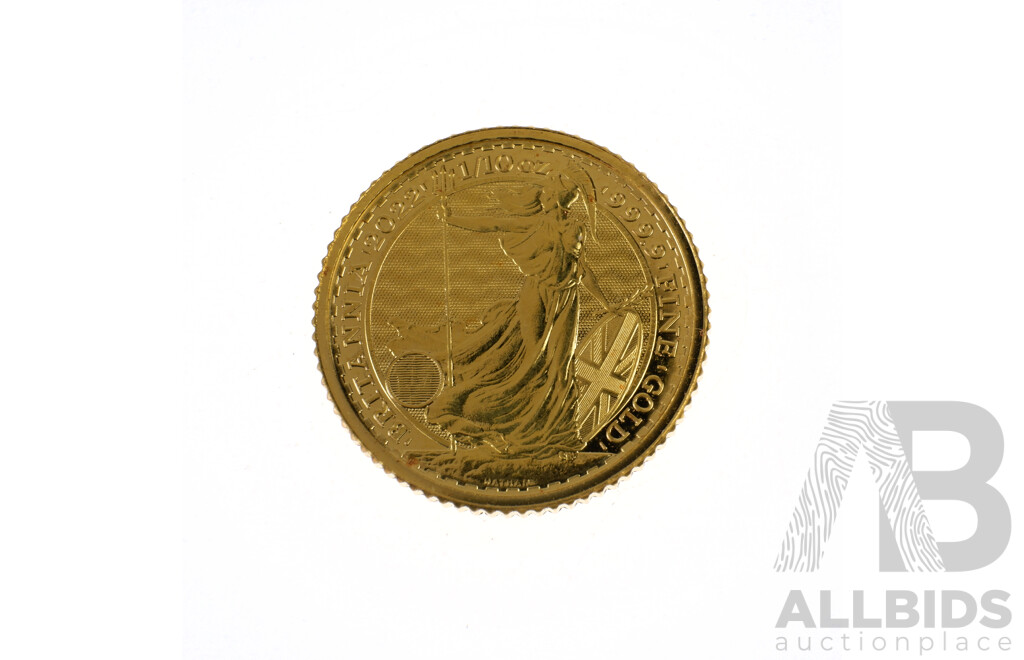1/10oz Gold Royal Mint Britannia Coin