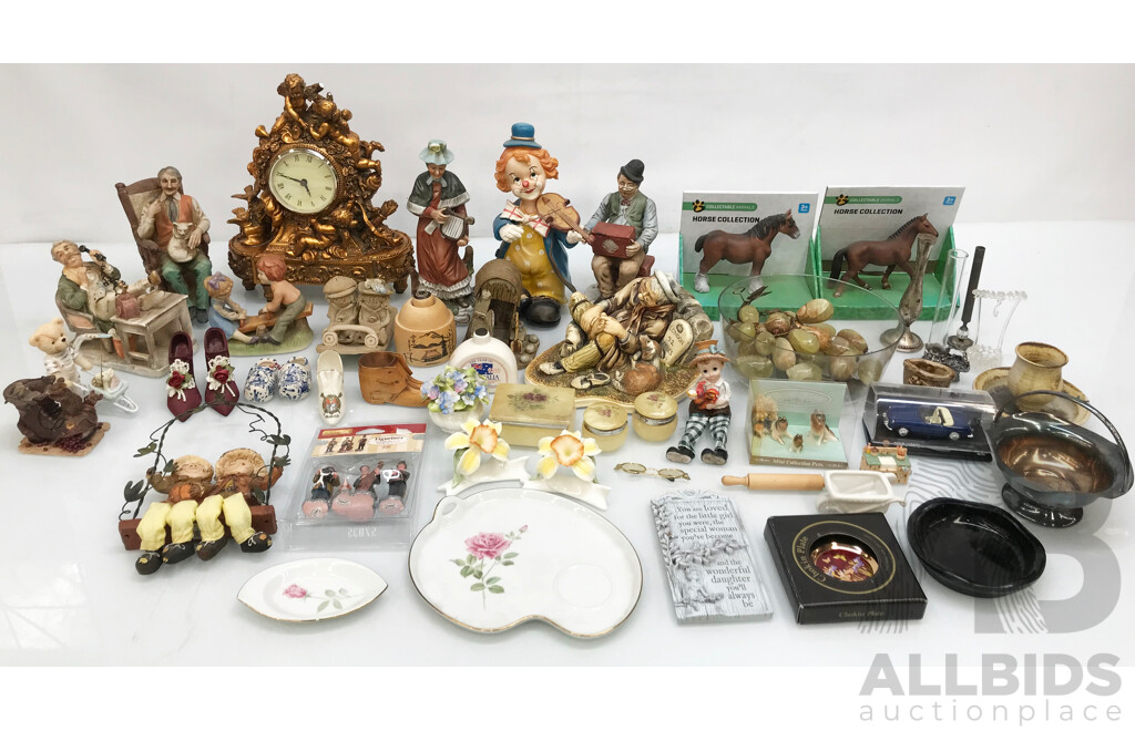 Lot of Assorted Figurines and Other Display Items