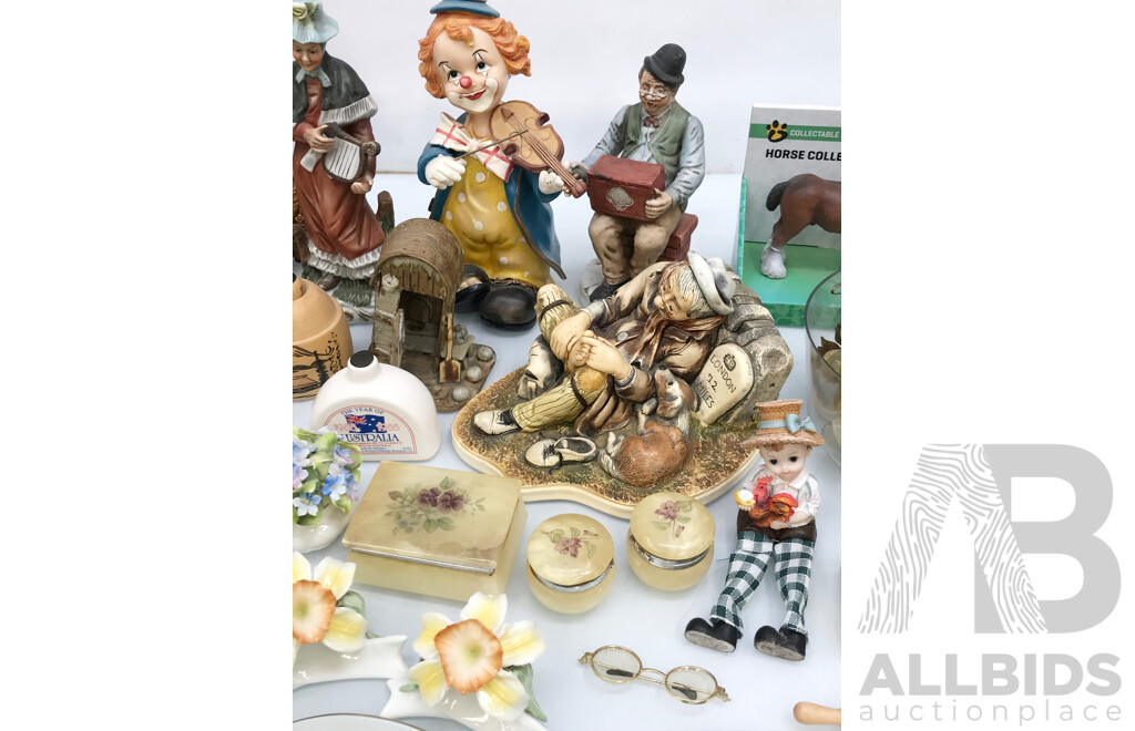 Lot of Assorted Figurines and Other Display Items