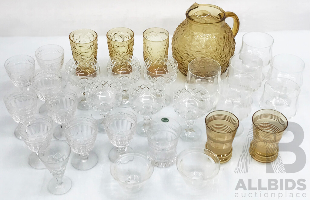 Assorted Lot of Glassware