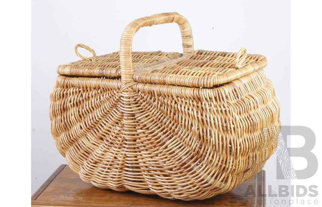 Cane Picnic Basket