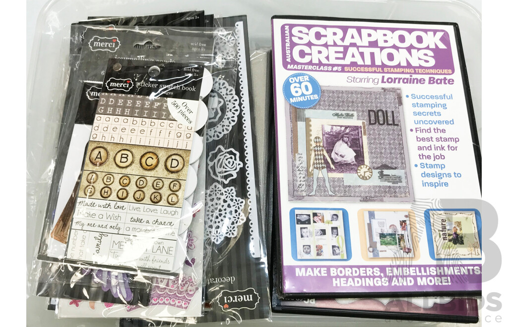 Scrapbooking and Sewing Supplies