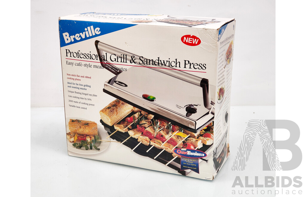 Breville Professional Grill & Sandwich Press